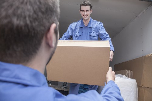 Filing cabinets and shelving units used for office storage in Cubitttown