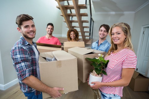 Organized household storage solutions in a Cubitttown home